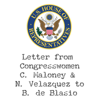 Letter from US Congresswomen