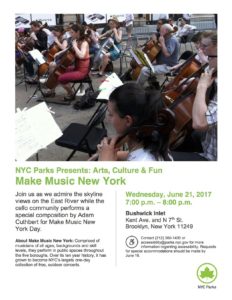 6.21.17 ACF Make Music NY Bushwick Inlet