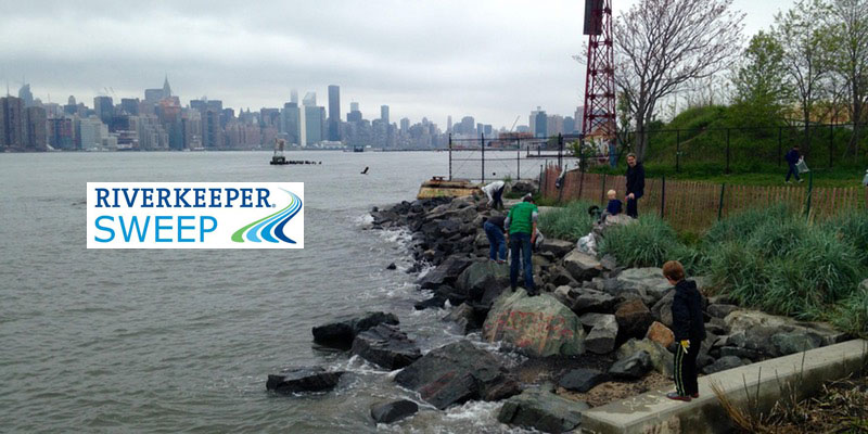 Riverkeeper Sweep at Bushwick Inlet Park 2017