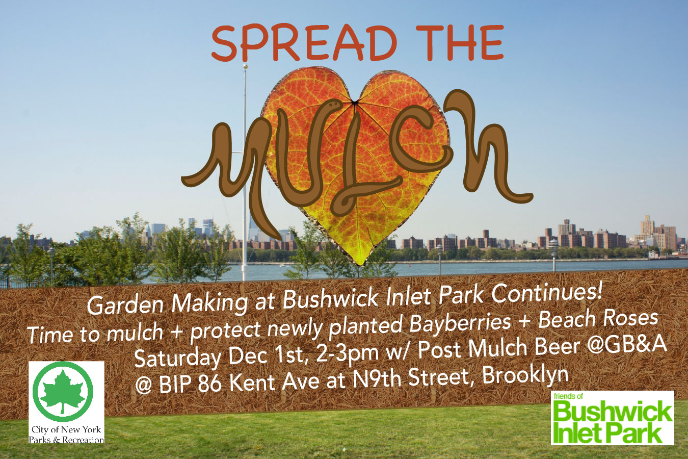 Spread the Mulch at BIP!