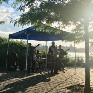 Jazz on the esplanade