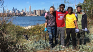FBIP gardening volunteers & Katherine Thompson