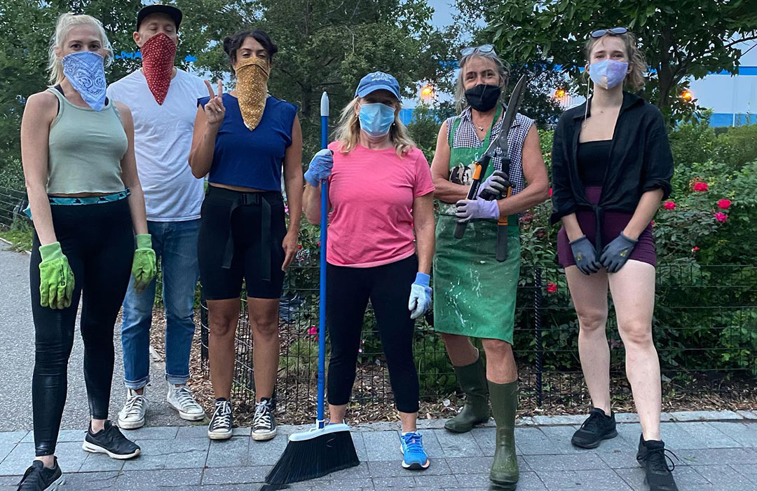 FBIP volunteer gardeners