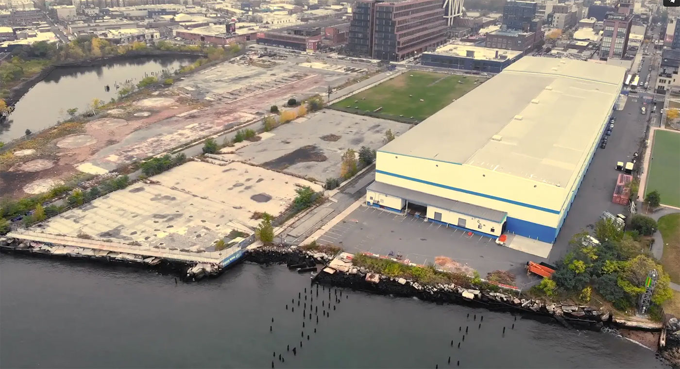 Bayside & CitiStorage aerial shot 2020