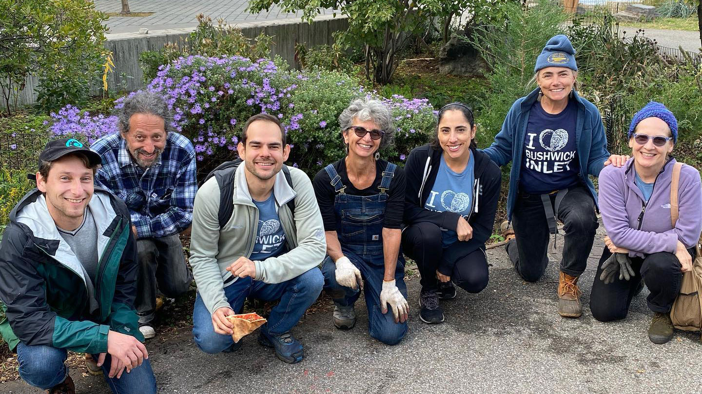 Weeding Wednesdays at Bushwick Inlet Park